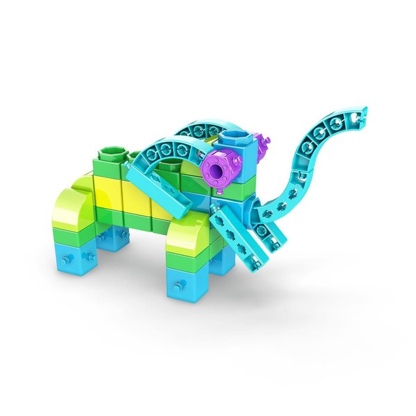 Engino Конструктор Steamlabs Junior - Научи за дивите животни